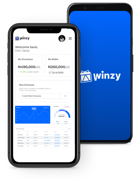 Winzy Social | Create and Win Giveaways